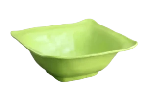 Kinneret Square Bowl 32 Cm Green Melamine***202113G