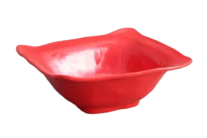 Kinneret Square Bowl 32 Cm Red Melamine***202113R