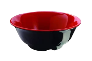 Wells 18 Melamine Noodle Bowl Red/Black***202907Rb