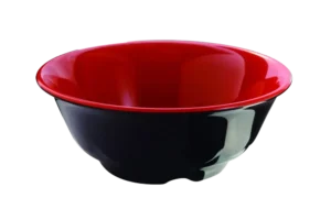 Wells Noodle Bowl 20 Melamine Red/Black***202908Rb