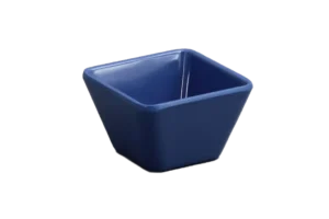 Square Conical Bowl 7 Cm Blue Melamine***206503Bl