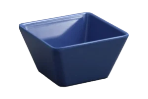 Square Conical Bowl 13 Cm Blue Melamine***206505Bl