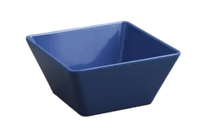 Square Conical Bowl 18 Cm Blue Melamine***206507Bl