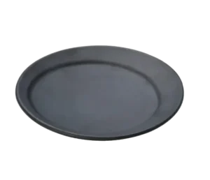 Black Round Plate 20*20 -- 1380808B