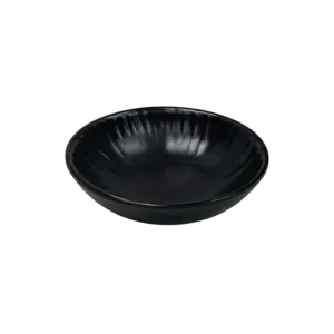 Melamine Bowl 9 Cm Round Black Ncs13877-04