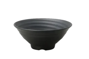 Oval Bowl 17.5 Black Melamine *15.5*5.5 13207B