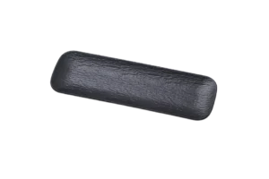 Rectangular Plate 35X11.7 Black Melamine