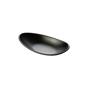 Oval Bowl, Black Melamine, 215*115*40 1370508