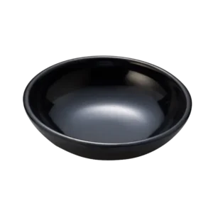 طبق ميلامين عميق 20.5 سم أسود طوكيو