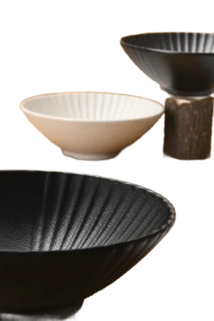 سلطة ميلامين 21.5 سم تسوكي أسود