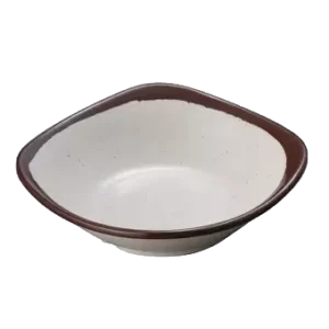 Square Melamine Bowl Cream 12.6*12.6*34 075