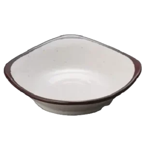 Square Melamine Bowl Cream 14.8*14.8*38 076