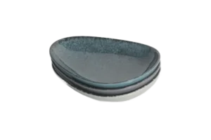 طبق بيضاوي ميلامين عاجي أنتيك 16*13*35 1303-Lg