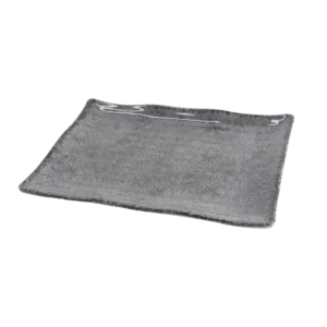 طبق ميلامين مستطيل رمادي أنتيك 44.6×32.5 A25-Dg