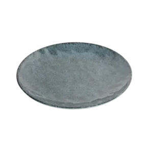 طبق ميلامين دائري بقطر 25 سم بلون الفيروز أنتيك 1380710-Bl