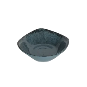 Square Turquoise Melamine Bowl Antik 12.6X12.6X3.3 075 -Bl
