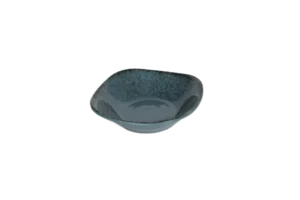 Square Turquoise Melamine Bowl Antik 14.8X14.8X3.8 076 -Bl