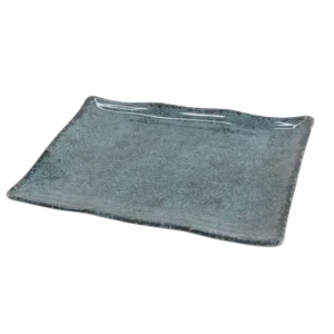 طبق ميلامين مستطيل فيروزي عتيق 44.6×32.5 A25-Bl