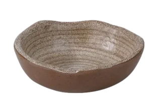 طبق ميلامين 8.5 سم بني