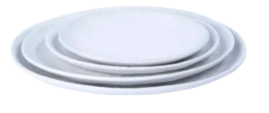 طبق ميلامين مسطح 25.3 سم صلد