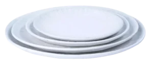 طبق ميلامين مسطح 27.8 سم صلب