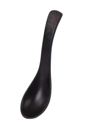ملعقة ميلامين 14.5 سم أسود