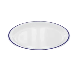 طبق جرانيت 23 سم شريط أزرق 31002210815