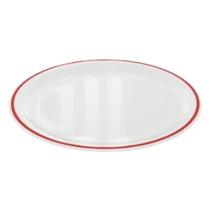 طبق جرانيت 25 سم شريط أحمر 31002510750