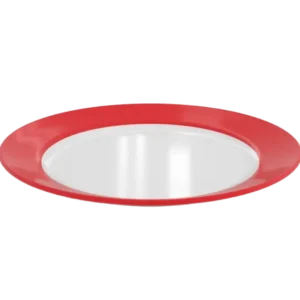 Ruby Decorated Plate 26 Cm - Red***31312610700