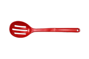 Red Melamine Slotted Divider Spoon***502212R