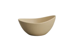 Swing Oval Bowl 20*15.5*10 Golden Melamine***226108Ch