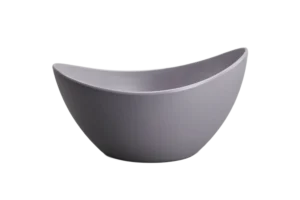 Swing Oval Bowl 32.5*26.5*18 Gray Melamine***226112Bt
