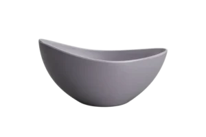 Swing Oval Bowl 26.5*16.2*13.2 Gray Melamine***226114Bt