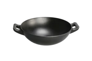 Round Melamine Pan 31.8 Cm + Black Handles 530413B