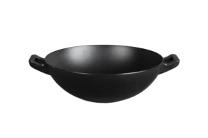 Round Melamine Pan 43.2 Cm + Black Handles 530417B