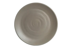 صحن ساهارا زن 28 سم ميلامين مائل للرمادي ***112411Wg