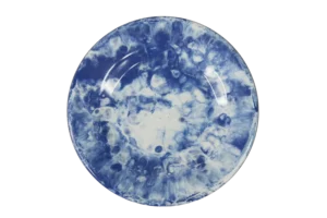 15.3 Cm Claudy Blue Melamine Plate***122906Oi