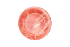 15.3 Cm Claudy Red Melamine Plate***122906Ri