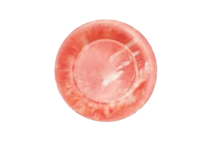 Plate 25.5 Cm Claudy Red Melamine***122910Ri