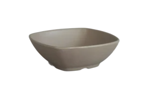 Square Bowl Zen 14.7 Cm Sahara Melamine Grayish***205806Wg