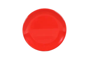 Mars Melamine Plate 15 Cm Red 116106R