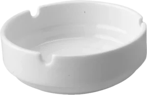 Round Porcelain Ashtray 10.5 Cm 100A4054