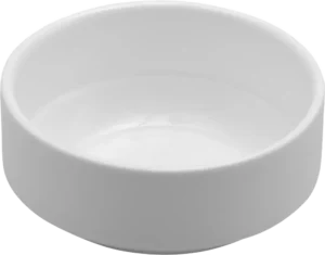 White Porcelain Soup Bowl, Low, 12 Cm, 100A6077