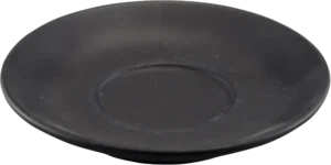 Black Porcelain Cappuccino Cup Saucer 10104187