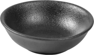 Black Porcelain Butter Dish 7 Cm Thick 11100223