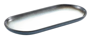 Oval Plate Shiraz Blue Porcelain 28X13 Cm 11226080