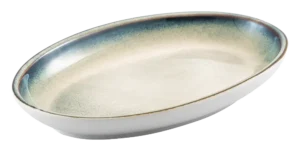 Deep Oval Plate Shiraz Porcelain Turquoise 30 Cm 11625180