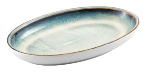 Deep Oval Plate Shiraz Porcelain Turquoise 25 Cm 11627103