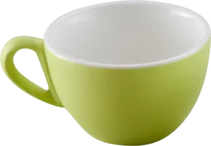 Green Porcelain Round Coffee Mug 250 Ml 12004184