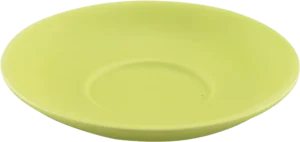 Green Porcelain Round Coffee Cup Saucer 12004185